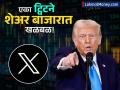 एका ट्विटमुळे जगभरातील शेअर बाजारात खळबळ! गुंतवणूकदारांचे कोट्यवधी रुपयांचे नुकसान - Marathi News | donald trump tariff war one tweet caused havoc in the stock market taking the name of donald trump | Latest business News at Lokmat.com