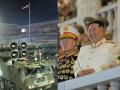 Kim Jong Un: जग पाहत राहिले! किमने रात्रीच मोठी परेड भरवली; हजारोंच्या उपस्थिती, महाविनाशक शस्त्रास्त्रे दाखविली - Marathi News | Kim Jong Un: Kim held a big military nuclear arsenal parade last night; The presence of thousands, weapons of Atom Bomb shown | Latest international Photos at Lokmat.com