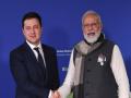 PM Modi and Zelenskyy phone Call : युक्रेनचे राष्ट्राध्यक्ष झेलेन्स्की यांनी PM मोदींशी चर्चा केली; लवकरच भारत दौऱ्यावर येऊ शकतात - Marathi News | PM Modi and Zelenskyy phone call Ukrainian President Zelenskyy held talks with PM Modi; may visit India soon | Latest international News at Lokmat.com