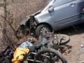 चारचाकीची तीन दुचाकींना धडक,सात जण जखमी - Marathi News | Four-wheeler hit three bikes, seven injured | Latest nagpur News at Lokmat.com