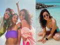 SEE PICS : आलिया भट सध्या कुठे आहे? गर्लगँगसोबत मालदीवमध्ये व्हॅकेशन एन्जॉय करतेय - Marathi News | Inside Alia Bhatt's Maldivian holiday: Actor poses in bikini, dances to Kaho Naa Pyaar Hai with her girlfriends | Latest filmy News at Lokmat.com