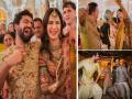 Vicky Kaushal Katrina Kaif : विकी व कॅटच्या मेहंदी व संगीत सेरेमनीचे फोटो एकदा पाहाच, पाहून म्हणाल WOW! - Marathi News | Take a look at the photos of Vicky and Kat's Mehndi and Music Ceremony and say WOW! | Latest filmy Photos at Lokmat.com