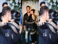 Shehnaaz Gill hugs-kisses and cutely caresses Salman Khan at Arpita Khan's star studded Eid party - Hindi News | Shehnaaz Gill hugs-kisses and cutely caresses Salman Khan at Arpita Khan's star studded Eid party | Latest entertainment Photos at Lokmattimes.com