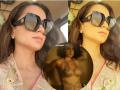 कंगनाने शेअर केले बोल्ड फोटो; स्वत:ला म्हटले,‘हॉट संघी’ - Marathi News | actress Kangana Ranaut sharing pictures wrote hot sanghi | Latest filmy News at Lokmat.com