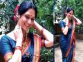 खण नऊवारी, सोबत खण मंगळसूत्र! पाहा, समिधा गुरूचा लयभारी लुक - Marathi News | actress samidha guru traditional maharashtrian look | Latest filmy Photos at Lokmat.com