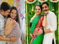 अभिनेत्री खुशबू तावडेचे डोहाळे जेवण, पाहा फोटो - Marathi News | Actress khushboo tawde baby shower pics video | Latest filmy News at Lokmat.com