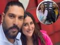 करिना झाली युवराज सिंगवर फिदा, पाहा बेबो-युवीचा धम्माल व्हिडीओ  - Marathi News | kareena kapoor and yuvraj singh new punjabi video will make you laugh | Latest filmy News at Lokmat.com