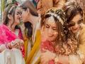 Rubina Dilaik Sister Wedding : रूबिना दिलैकच्या बहिणीला लागली हळद, पाहा ज्योतिकाच्या हळदीचे फोटो - Marathi News | bigg boss winner rubina dilaik sister wedding haldi function photo | Latest filmy Photos at Lokmat.com
