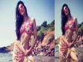 कमल हासनच्या लेकीने चोरली लुंगी, इतकेच नाही तर नेसून दिल्या पोज - Marathi News | shruti haasan shares bold photos in swimsuit says sorry i stole your lungi | Latest filmy Photos at Lokmat.com