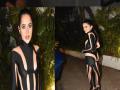 Urfi Javed, yet again, stuns people with a cut-out black bodysuit, trolled by netizens across social media  - Hindi News | Urfi Javed, yet again, stuns people with a cut-out black bodysuit, trolled by netizens across social media  | Latest entertainment Photos at Lokmattimes.com