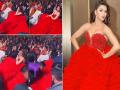 उर्वशी रौतेलाचा गाऊन ठरला इतरांसाठी डोकेदुखी, तब्बल 730 तासानंतर बनला हा गाऊन - Marathi News | Urvashi Rautela's Red Gown Becomes a Headache for Others, Sww what Happen | Latest filmy News at Lokmat.com