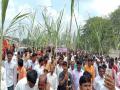 कळंब येथे शेतकऱ्यांच्या ऊस बिलासाठी भाजप-सेनेचा मोर्चा - Marathi News | BJP-Sena's morcha for farmers' sugarcane bill in Kalamb | Latest dharashiv News at Lokmat.com