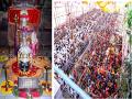 परळीत वैद्यनाथाच्या दर्शनासाठी भाविकांची अलोट गर्दी - Marathi News | Crowds of devotees come to see Parali Vaidyanath | Latest beed News at Lokmat.com