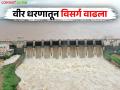 नीरा खोऱ्यात मुसळधार पाऊस 'वीर' धरणातून विसर्ग वाढवला; नीरा नदीकाठी सतर्कतेचा इशारा - Marathi News | Heavy rains in Nira valley increase discharge from 'Veer' dam; Alert issued along Nira river | Latest agriculture News at Lokmat.com