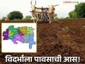 Vidarbha Weather Update : विदर्भात पावसाचं 'सुकं येरझार'; शेतकरी उघड्या आभाळाखाली वाचा सविस्तर - Marathi News | latest news Vidarbha Weather Update : Rains 'dry up' in Vidarbha; Farmers are working under the open sky Read more | Latest agriculture News at Lokmat.com