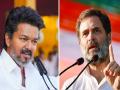 १७ वर्षांपूर्वीची सिक्रेट भेट, एक फोन कॉल अन्..., राहुल-विजयच्या मैत्रीने असं जुळलं तामिळनाडूचं सत्तासमीकरण - Marathi News | Thalapathy Vijay CM Oath Ceremony: A secret meeting 17 years ago, a phone call and Rahul-Vijay's friendship led to the consolidation of power in Tamil Nadu. | Latest national News at Lokmat.com