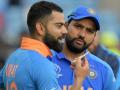 काय बोलताय तुम्ही..? विराटच्या खराब फॉर्मवर प्रश्न विचारताच कॅप्टन रोहित स्पष्टच बोलला - Marathi News | we are not worried about virat kohlis form says captain rohit sharma | Latest cricket News at Lokmat.com