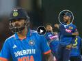 Virat Kohli, IND vs SL: विराटला बाद करताच 'श्रीलंकन लायन्स'ची सिंहगर्जना, मैदानात केलं तुफान सेलिब्रेशन, Video झाला व्हायरल - Marathi News | Virat Kohli wicket celebrated by fired-up Sadeera Samarawickrama gives a send-off to in IND vs SL 3rd ODI | Latest cricket News at Lokmat.com
