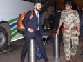 ICC World Cup 2019 : 'विराट'सेना मिशन वर्ल्ड कपसाठी रवाना! - Marathi News | ICC World Cup 2019: Virat Kohli & Co leave for England - See pics | Latest cricket Photos at Lokmat.com