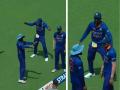 'नाटू-नाटू'नंतर आता 'लुंगी' डान्स; Virat Kohli मैदानात थिरकला, पाहा Video... - Marathi News | Virat Kohli dance; After 'Natu-Natu' now 'Lungi' dance; Virat Kohli dances on field, watch Video... | Latest cricket News at Lokmat.com