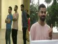 गौतम गंभीर, विराट कोहली यांनी बजावला मतदानाचा हक्क - Marathi News | Gautam Gambhir, Virat Kohli casts his vote | Latest cricket Videos at Lokmat.com
