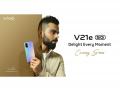 24 जूनला लाँच होणार स्मार्टफोन Vivo V21e; ‘इतकी’ असेल 8GB RAM व्हेरिएंटची किंमत   - Marathi News | Vivo V21e to launch in india on 24 june with 8GB RAM know specs price sale  | Latest tech News at Lokmat.com