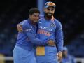 India VS England One Day : कुलदीप यादवला विराटकडून गिफ्ट ? - Marathi News | India VS England One Day: Kuldeep Yadav's gift from Virat Kohli? | Latest cricket News at Lokmat.com
