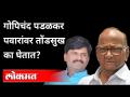 गोपिचंद पडळकर पवारांवर तोंडसुख का घेतात? Gopichand Padalkar on Sharad Pawar | Maharashtra News - Marathi News | Why does Gopichand Padalkar take pleasure in Pawar? Gopichand Padalkar on Sharad Pawar | Maharashtra News | Latest maharashtra Videos at Lokmat.com