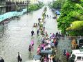वसई, विरारचे रस्ते गेले पाण्याखाली - Marathi News |  Vasai, Virar's roads went under water | Latest pune News at Lokmat.com