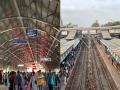 Western Railway Local Update: पश्चिम रेल्वेवर ओव्हरहेड वायर तुटली; पहाटेपासून लोकल खोळंबल्या - Marathi News | Western Railway Local Update: Overhead wire breakdown on Western Railway near Borivali station; local stopped since early morning | Latest mumbai News at Lokmat.com