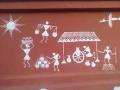 लग्नपत्रिकेला चढू लागला वारली पेंटिंगचा साज - Marathi News | Warli paintings embarked on wedding book | Latest vasai-virar News at Lokmat.com
