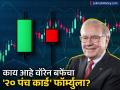 शेअर बाजारात पैसे गुंतवता? मग वॉरेन बफे यांचा ‘२० पंच कार्ड’ नियम नक्की जाणून घ्या - Marathi News | What is Warren Buffet s 20 Punch Card formula Know this if you are investing money in the stock market | Latest business News at Lokmat.com
