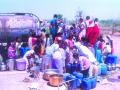 चांदवड तालुक्यातील गावांना सहा टॅँकरने पाणीपुरवठा - Marathi News |   Water supply by six tankers to the villages of Chandwad taluka | Latest nashik News at Lokmat.com