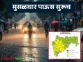 Maharashtra Weather Update : महाराष्ट्रात पावसाचा जोर कायम; कुठे कोणता अलर्ट वाचा सविस्तर - Marathi News | latest news Maharashtra Weather Update: Heavy rain continues in Maharashtra; Read the alert in detail | Latest agriculture News at Lokmat.com