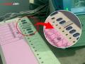 VIDEO: बटण दाबणार कसं? EVM वरील भाजपच्या चिन्हासमोर लावली टेप; पुन्हा मतदान घेण्याची भाजपची मागणी - Marathi News | EVM Tampering in Bengal BJP Alleges Buttons Taped Over in Falta Demands Re polling | Latest national News at Lokmat.com