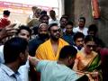 कोल्हापूर- अजय-काजोल अंबाबाईच्या दर्शनाला! - Marathi News | Kolhapur - Ajay-Kajol visited kolhapur | Latest maharashtra Videos at Lokmat.com