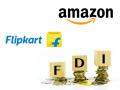 फ्लिपकार्ट, अॅमेझॉनवरील महासेलला दणका; एफडीआयचे नियम कठोर - Marathi News | Flipkart, Amazon big sale in trouble; FDI rules strict | Latest business News at Lokmat.com