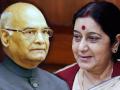 Sushma Swaraj Death : देशाने लाडकी लेक गमावली - राष्ट्रपती - Marathi News | sushma swaraj demise country has lost a much loved leader who epitomised dignity says president ramnath kovind | Latest national News at Lokmat.com