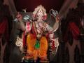 Ganesh Galli Cha Raja 2019: मुंबईच्या राजाचं पहिलं दर्शन; अयोध्येच्या राम मंदिराची साकारली प्रतिकृती  - Marathi News | First look of Mumbaicha Raja; A replica of the Ram temple in Ayodhya in Ganesh Galli | Latest mumbai News at Lokmat.com