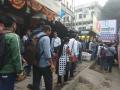 ठाकुर्ली स्थानकातील गर्डर टाकण्यासाठी 400 टनांची क्रेन; पॉवर ब्लॉकमुळे प्रवासी हैराण - Marathi News | 400 tonne crane for dumping girder in Thakurli station | Latest thane News at Lokmat.com