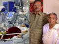 CoronaVirus : खुशखबर! भारतातील सगळ्यात वयस्कर दाम्पत्याने कोरोनावर केली मात - Marathi News | CoronaVirus : Story of an oldest covid19 surviver who loves his rice gruel with tapioca chips | Latest health News at Lokmat.com