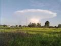 मशरूमच्या आकाराचा ढग दिसला, लोकांना वाटलं अणुबॉम्ब फुटला - Marathi News | A mushroom-shaped cloud appeared, and people thought the atomic bomb had exploded | Latest international Photos at Lokmat.com