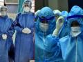 CoronaVirus News : कर्तव्यनिष्ठेला सलाम! खेड्यापाड्यात पायी प्रवास करून 'हे' डॉक्टर्स करताहेत रुग्णांवर उपचार  - Marathi News | doctors who are going door to door in villages provide medical help patients | Latest national News at Lokmat.com
