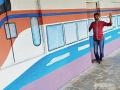 वर्णे ठाकूरवाडी येथील आदिवासी वाडीतील शाळेत आली बुलेट ट्रेन    - Marathi News | Bullet train arrives at a school in Adivasi Wadi at Varne Thakurwadi | Latest raigad News at Lokmat.com