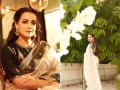 साडीत खुललं दिया मिर्झाचं सौंदर्य, फोटो पाहून चाहते सैराट - Marathi News | Dia Mirza Royalty look in Hand Embroidered Banarasi Saree see photo | Latest filmy Photos at Lokmat.com