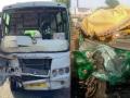 मध्य प्रदेशमध्ये बस आणि रिक्षाचा भीषण अपघात! 13 जणांचा मृत्यू, 4 जण गंभीर जखमी - Marathi News | madhya pradesh gwalior road accident bus auto 13 death | Latest national News at Lokmat.com