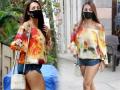 Malaika Arora trolled for flaunting her toned legs in denim shorts - Hindi News | Malaika Arora trolled for flaunting her toned legs in denim shorts | Latest entertainment Photos at Lokmattimes.com