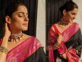 उफ्फ तेरी अदा... प्रिया बापटच्या साडीतील फोटोंवर चाहते घायाळ - Marathi News | Priya Bapat looks breathtakingly beautiful in Saree | Latest filmy Photos at Lokmat.com