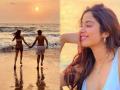 Who is the mystery boy holding Janhvi Kapoor's hand in her latest bikini picture - Hindi News | Who is the mystery boy holding Janhvi Kapoor's hand in her latest bikini picture | Latest entertainment Photos at Lokmattimes.com