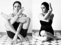 फिटनेस फ्रिक अमृता खानविलकरच्या भन्नाट योगा पोज - Marathi News | Amruta Khanvilkar sharesyoga poses to tone the body and improve flexibility | Latest filmy News at Lokmat.com